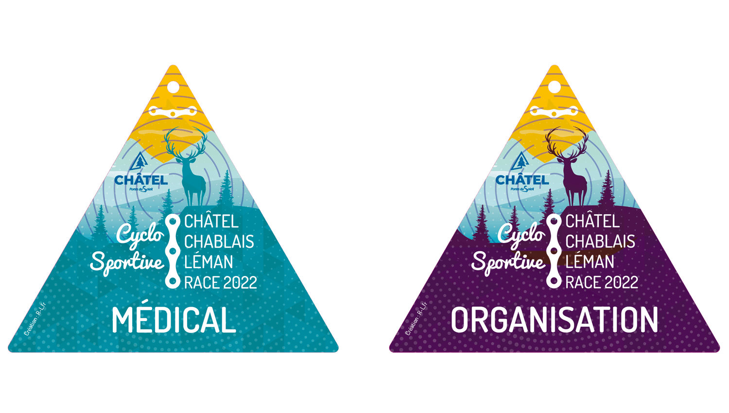 Cyclosportive CCLR Badges