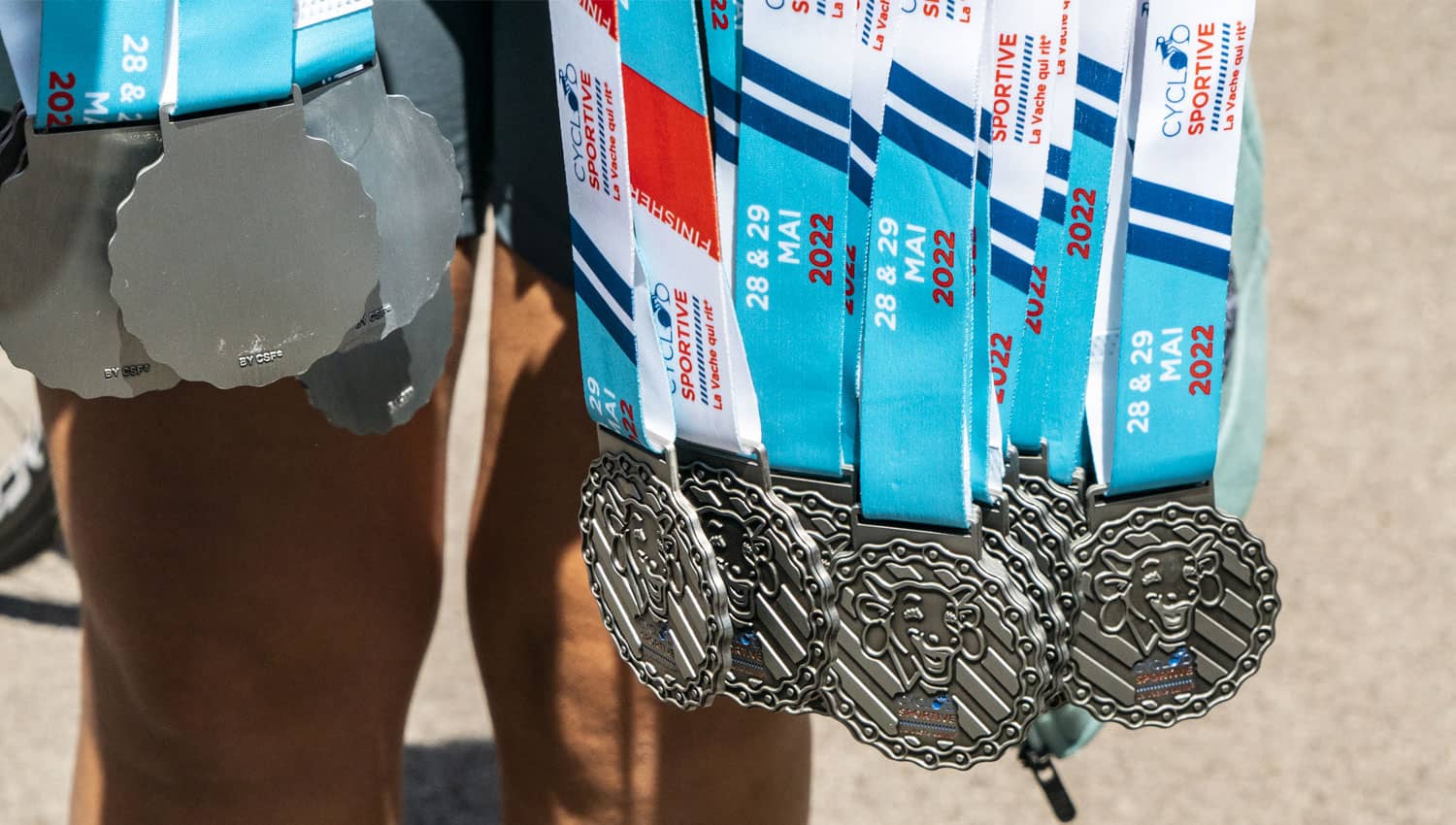 Cyclosportive VQR Badge Medaille